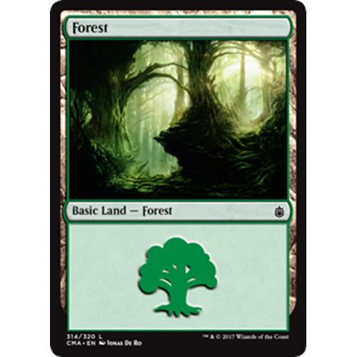 Forest #314 | Commander Anthology