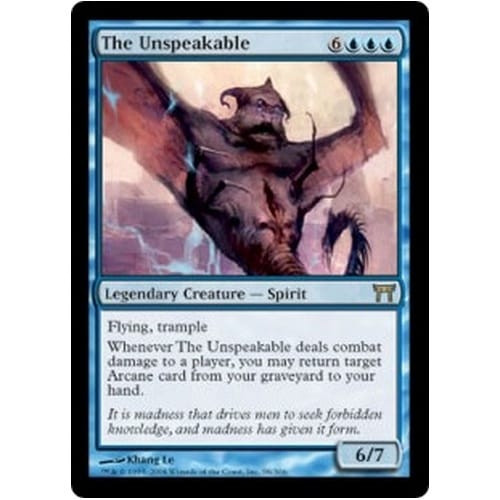 The Unspeakable