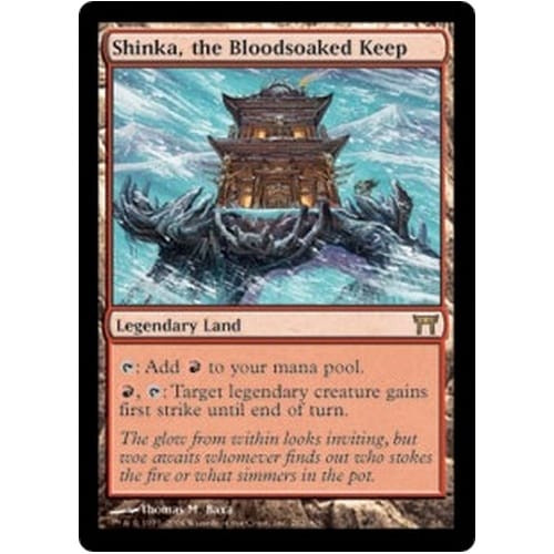 Shinka, the Bloodsoaked Keep | Champions of Kamigawa