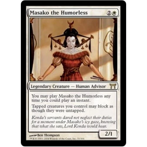 Masako the Humorless (foil)