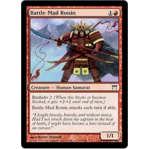 Battle-Mad Ronin (foil)