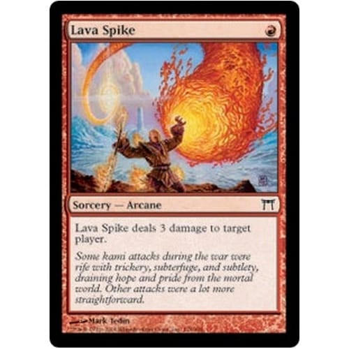 Lava Spike (foil) | Champions of Kamigawa