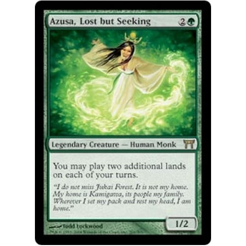 Azusa, Lost but Seeking (foil) | Champions of Kamigawa