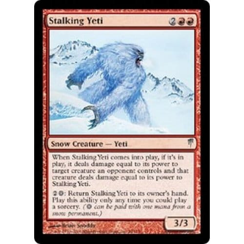 Stalking Yeti (foil) | Coldsnap