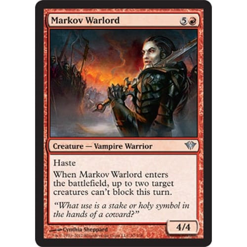 Markov Warlord (foil) | Dark Ascension