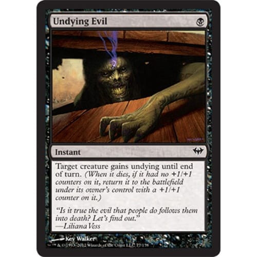 Undying Evil (foil) | Dark Ascension