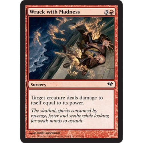 Wrack with Madness (foil) | Dark Ascension