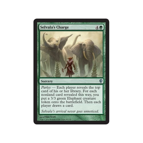Selvala's Charge | Magic Madhouse Selvala's Charge | Magic Madhouse