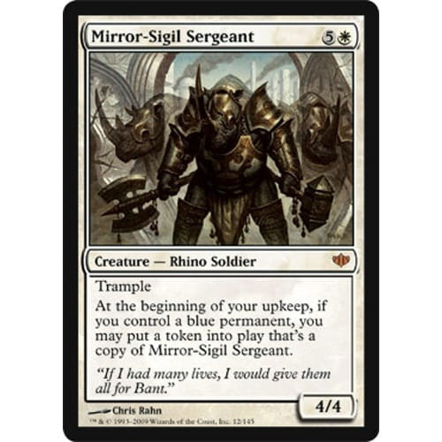 Mirror-Sigil Sergeant (foil)
