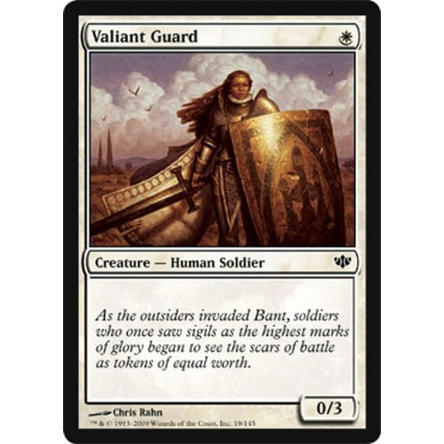 Valiant Guard (foil) | Conflux