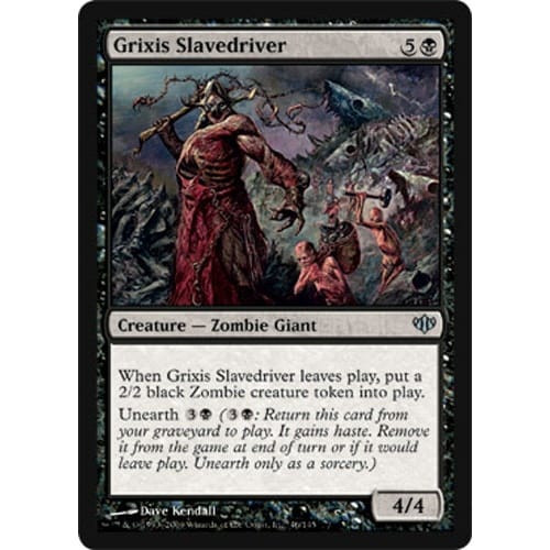Grixis Slavedriver (foil)