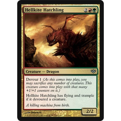 Hellkite Hatchling (foil) | Conflux