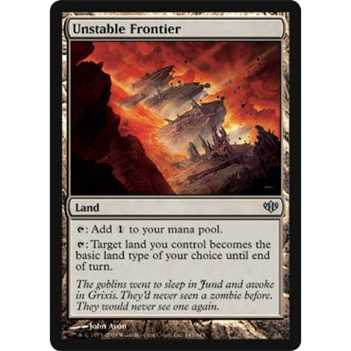 Unstable Frontier (foil) | Conflux