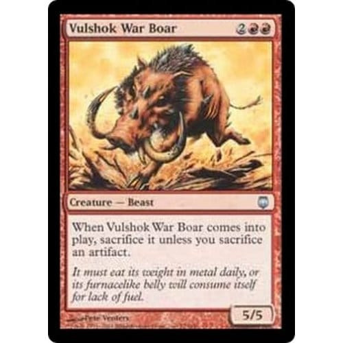 Vulshok War Boar (foil)