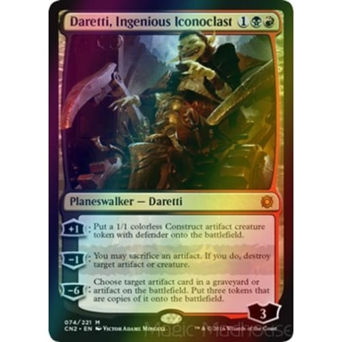 Daretti, Ingenious Iconoclast (foil)