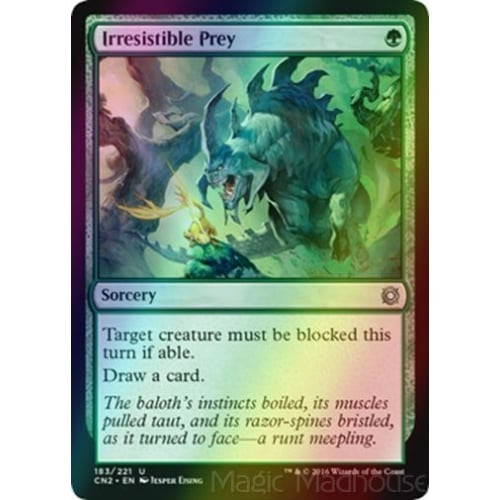 Irresistible Prey (foil) | Conspiracy: Take the Crown