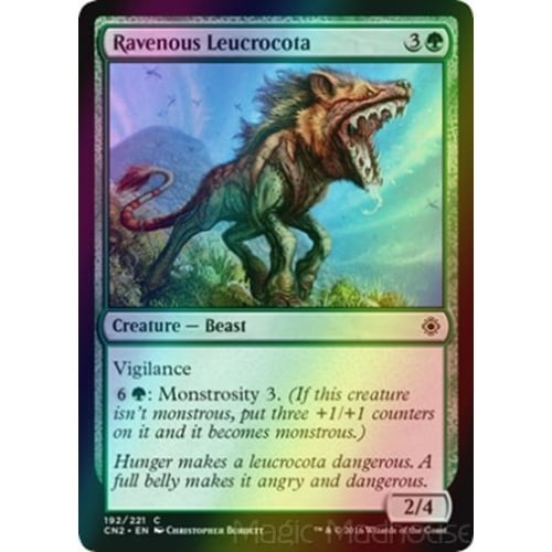 Ravenous Leucrocota (foil) | Conspiracy: Take the Crown