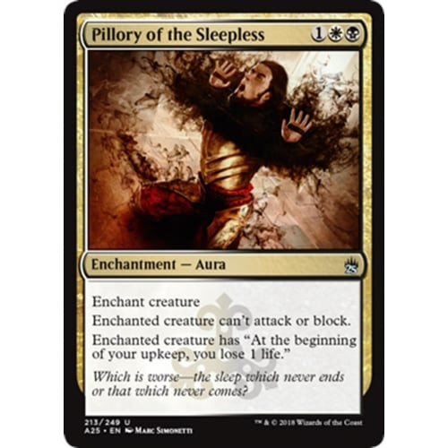 Pillory of the Sleepless | Masters 25