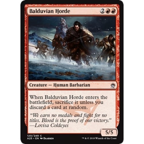 Balduvian Horde (foil) | Masters 25
