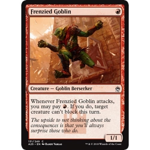 Frenzied Goblin (foil)