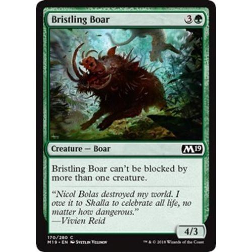 Bristling Boar