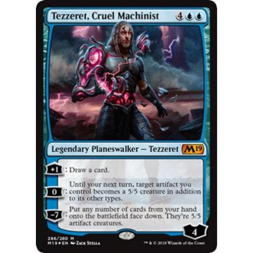 Tezzeret, Cruel Machinist (Planeswalker Deck Foil)