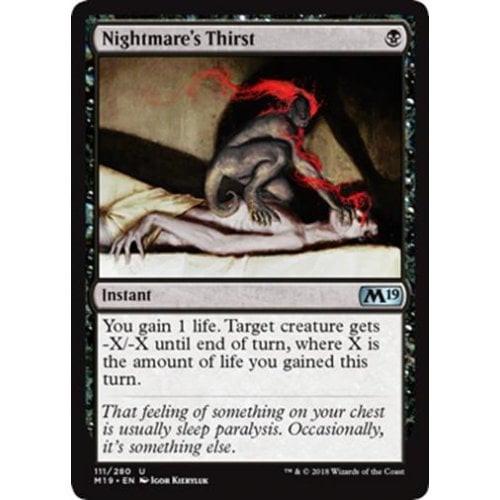 Nightmare's Thirst | Core Set 2019