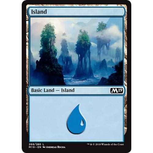 Island (#268) | Core Set 2019