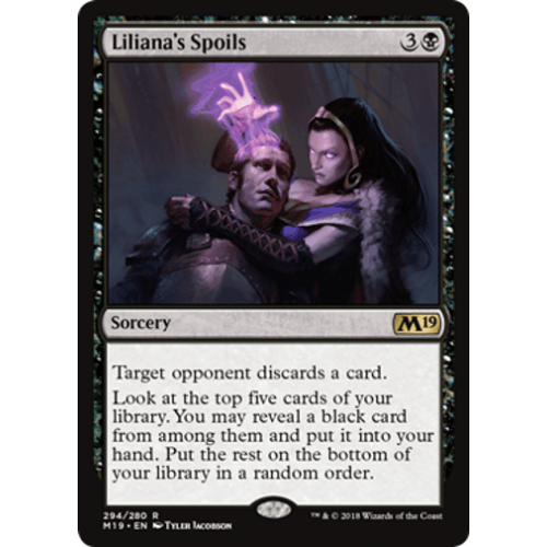 Liliana's Spoils (Planeswalker Deck Card)