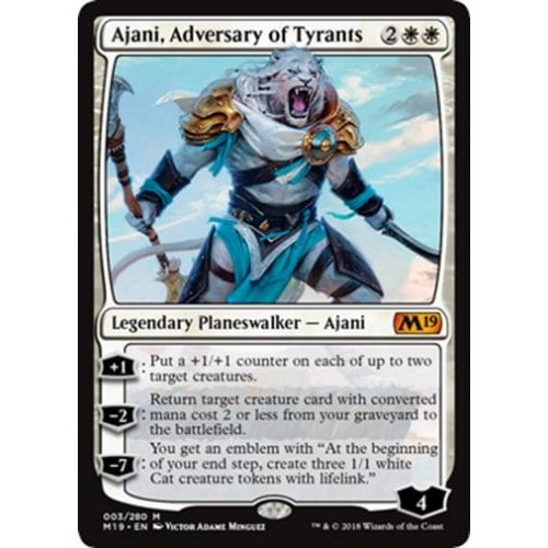 Ajani, Adversary of Tyrants (foil) | Core Set 2019