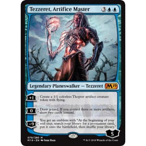 Tezzeret, Artifice Master (foil) | Core Set 2019