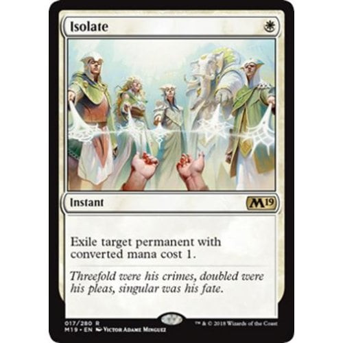 Isolate (foil) | Core Set 2019