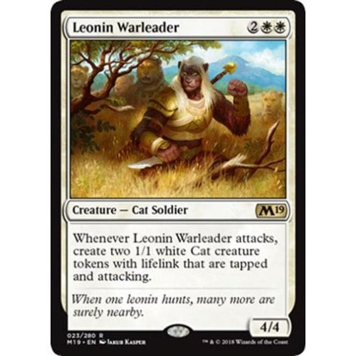 Leonin Warleader (foil)