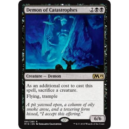 Demon of Catastrophes (foil) | Core Set 2019