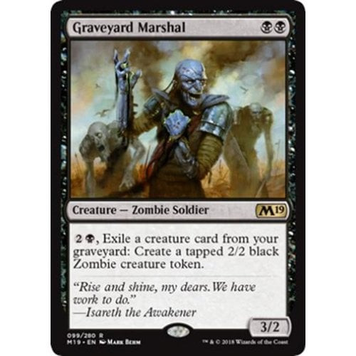 Graveyard Marshal (foil) | Core Set 2019