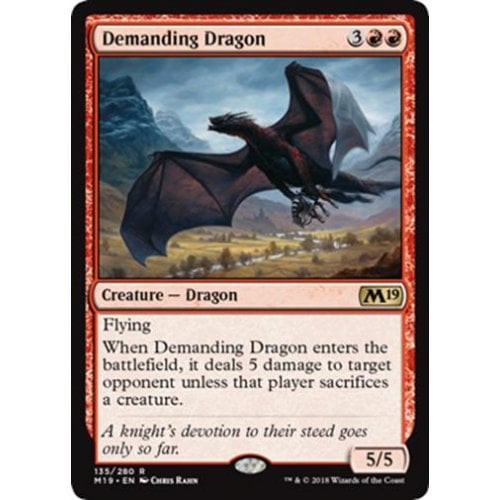 Demanding Dragon (foil)