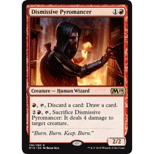 Dismissive Pyromancer (foil)