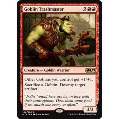 Goblin Trashmaster (foil) | Core Set 2019