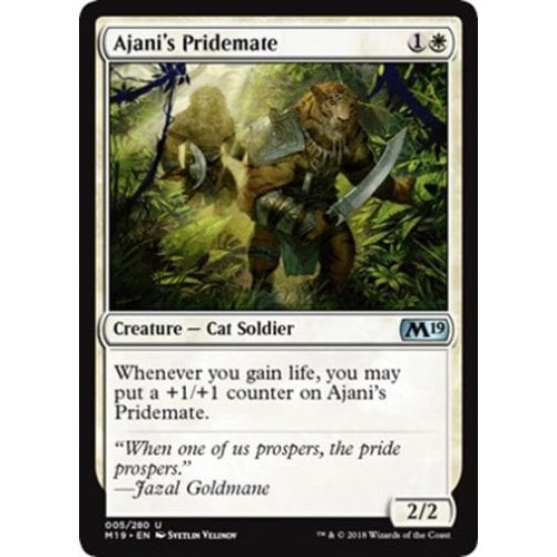 Ajani's Pridemate (foil)