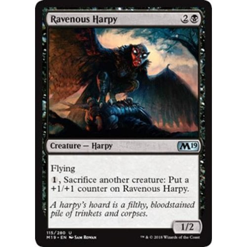 Ravenous Harpy (foil) | Core Set 2019