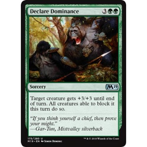 Declare Dominance (foil) | Core Set 2019