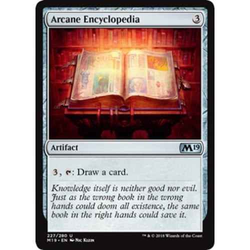 Arcane Encyclopedia (foil) | Core Set 2019