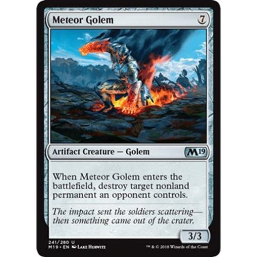Meteor Golem (foil)