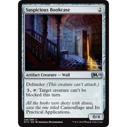 Suspicious Bookcase (foil) | Core Set 2019