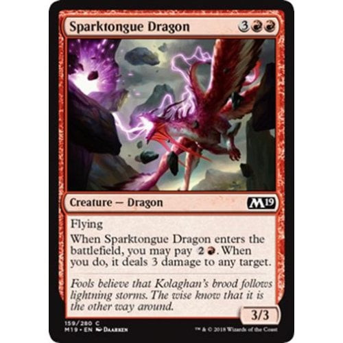 Sparktongue Dragon (foil)