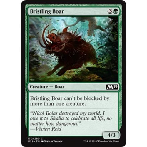 Bristling Boar (foil)