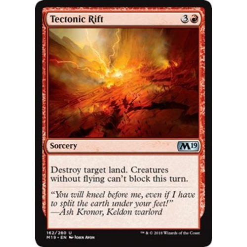 Tectonic Rift (foil) | Core Set 2019