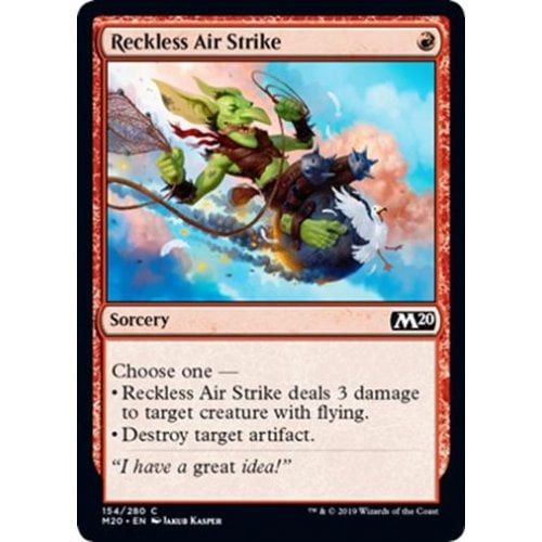Reckless Air Strike (foil) | Core Set 2020