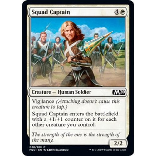 Squad Captain (foil) | Core Set 2020