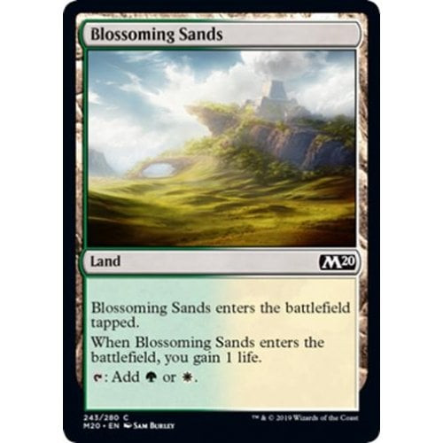 Blossoming Sands (foil) | Core Set 2020